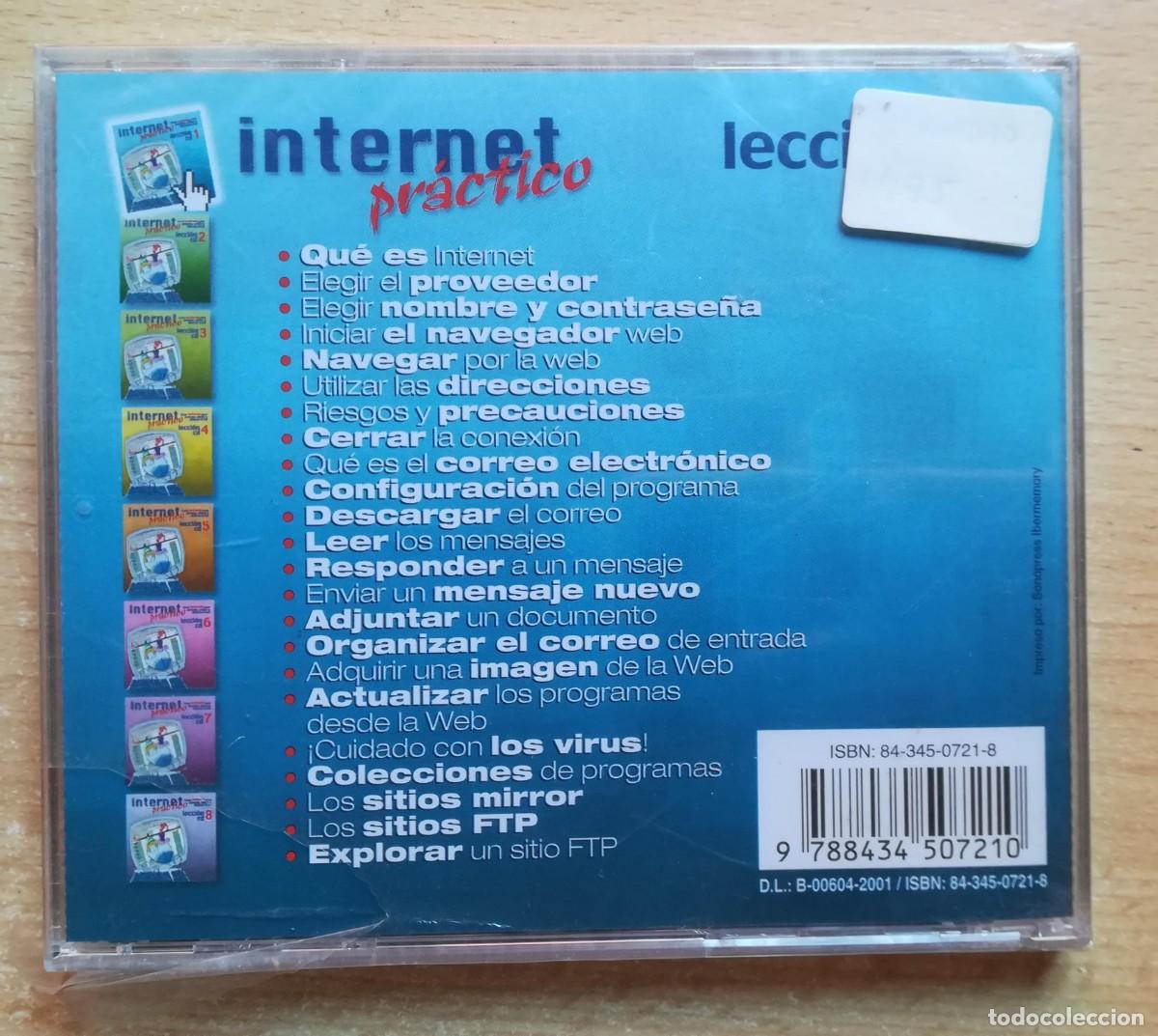 Libros de segunda mano: CD Precintado: Internet pr&aacute;ctico. Lecci&oacute;n CD 1. - Foto 2
