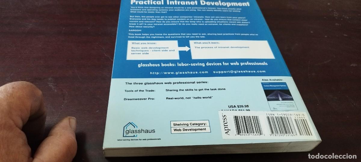 Libros de segunda mano: PRACTICAL INTRANET DEVELOPMENT/COLBY&hellip;/PU-GUI-20/EN INGLES Desarrollo pr&aacute;ctico de intranet - Foto 5