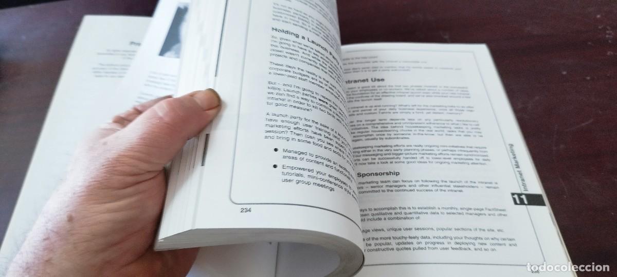 Libros de segunda mano: PRACTICAL INTRANET DEVELOPMENT/COLBY&hellip;/PU-GUI-20/EN INGLES Desarrollo pr&aacute;ctico de intranet - Foto 11