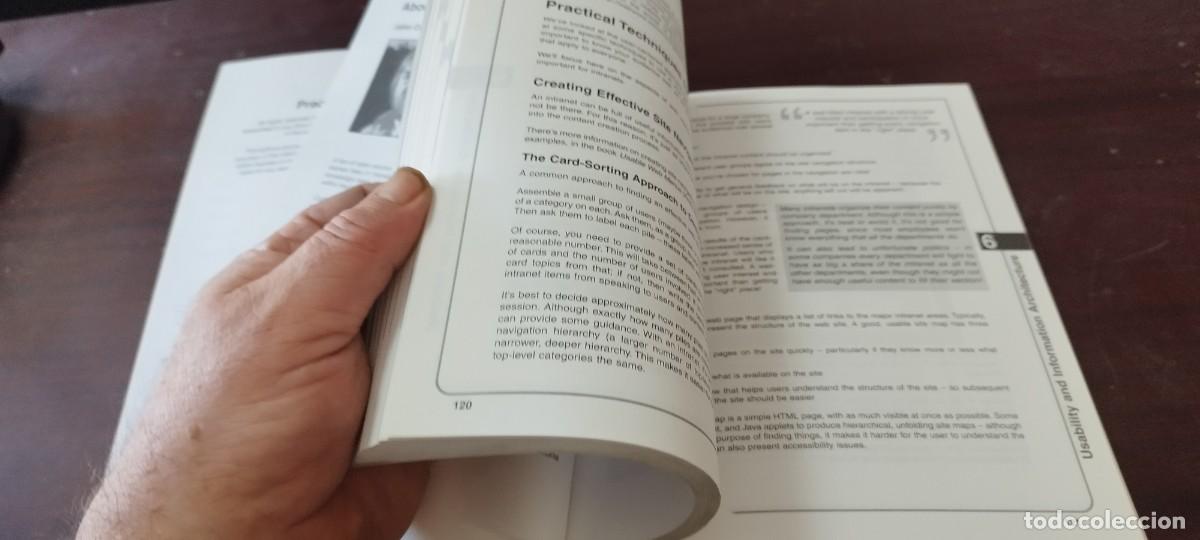 Libros de segunda mano: PRACTICAL INTRANET DEVELOPMENT/COLBY&hellip;/PU-GUI-20/EN INGLES Desarrollo pr&aacute;ctico de intranet - Foto 13