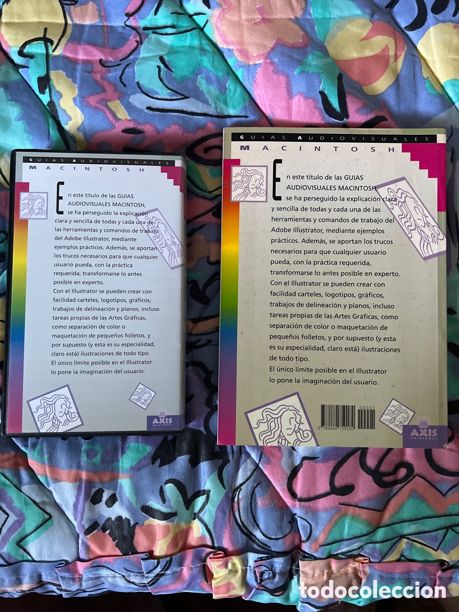 Libros de segunda mano: Adobe ilustrator, gu&iacute;as aud. Macintosh, libro y cinta VHS, Carlos Arroyo - Foto 2