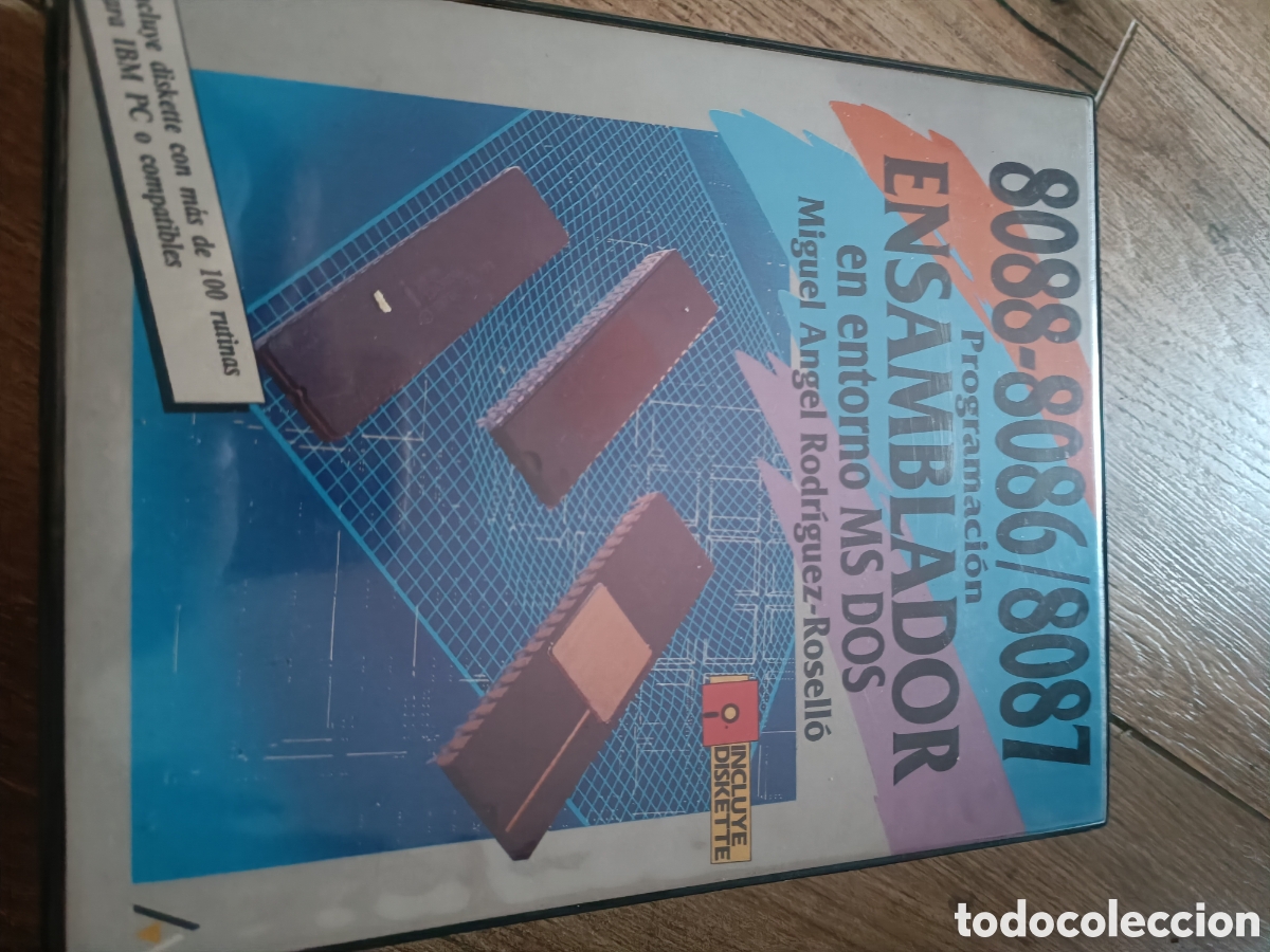 Libros de segunda mano: 8088-8086/8087 programaci&oacute;n en ensamblador en entorno ms-dos