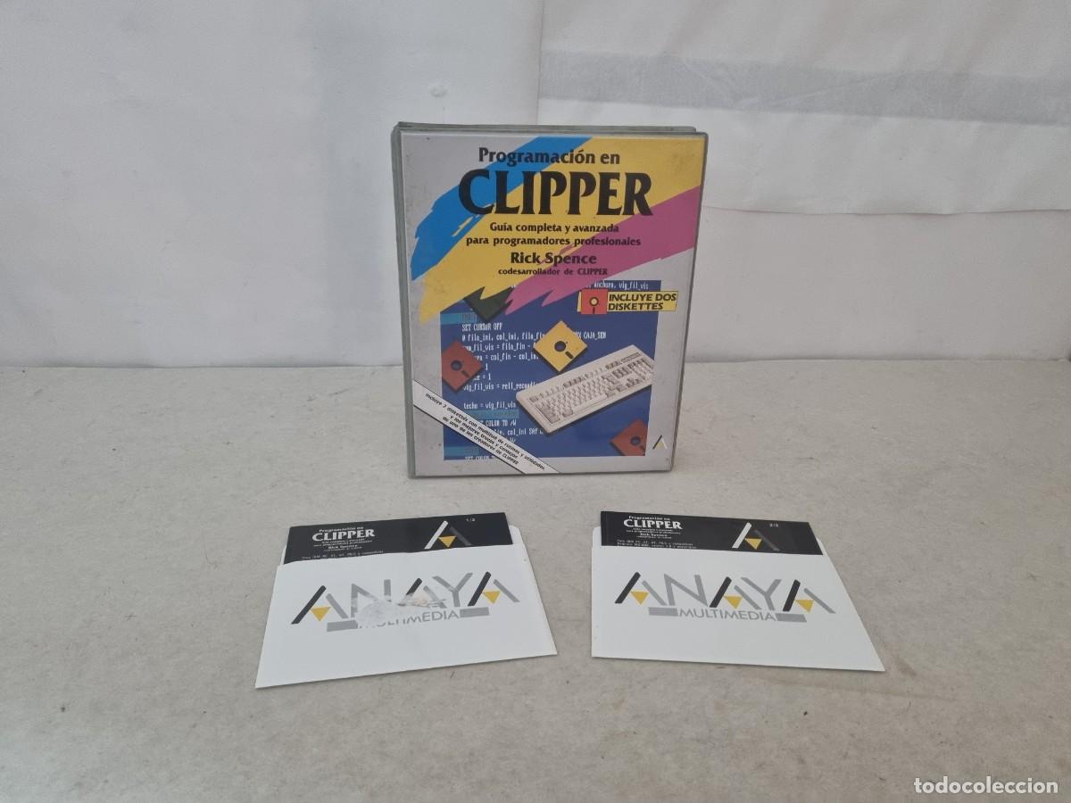 Libros de segunda mano: Programaci&oacute;n en Clipper incluye 2 diskettes - Foto 1