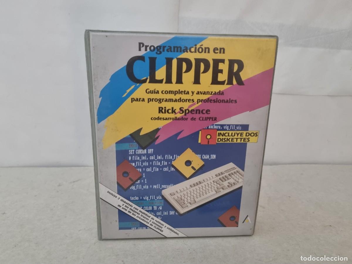 Libros de segunda mano: Programaci&oacute;n en Clipper incluye 2 diskettes - Foto 2