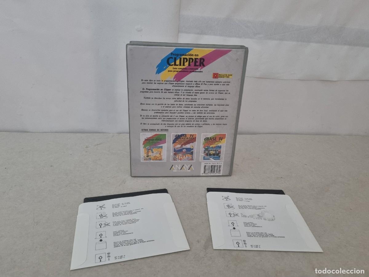 Libros de segunda mano: Programaci&oacute;n en Clipper incluye 2 diskettes - Foto 4
