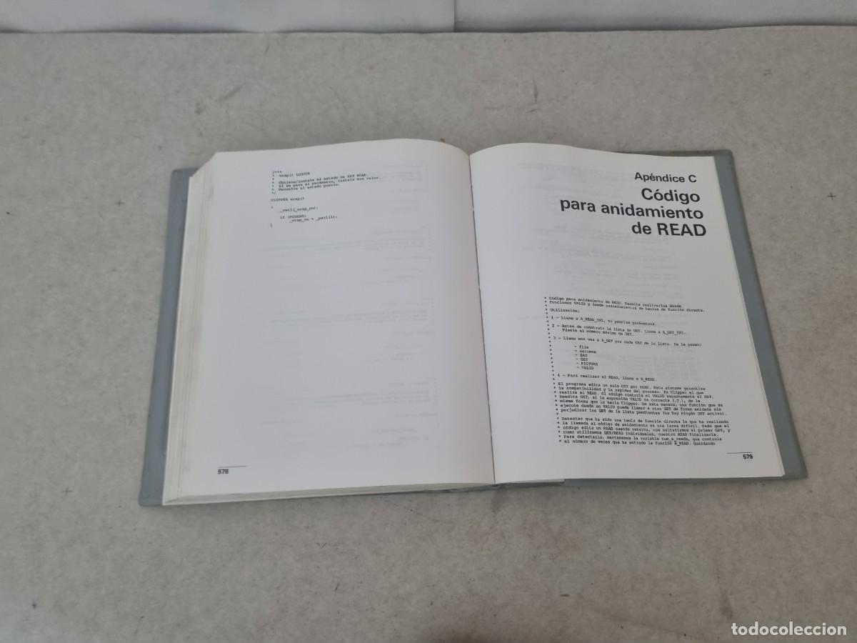 Libros de segunda mano: Programaci&oacute;n en Clipper incluye 2 diskettes - Foto 14