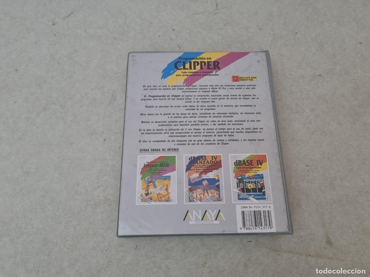 Libros de segunda mano: Programaci&oacute;n en Clipper incluye 2 diskettes - Foto 16