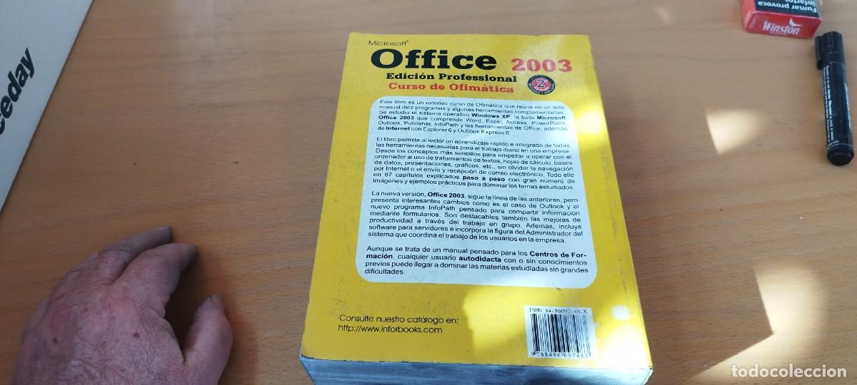 Libros de segunda mano: OFFICE 2003 CURSO DE OFIMATICA / VVAA / KARA 19 / OFFICE 2003 - Foto 4