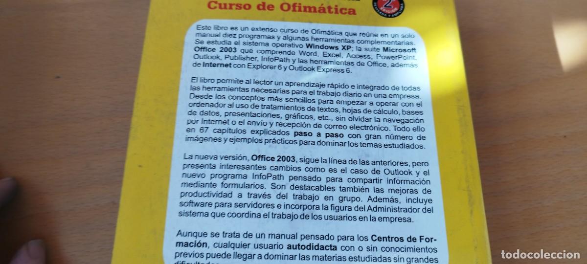 Libros de segunda mano: OFFICE 2003 CURSO DE OFIMATICA / VVAA / KARA 19 / OFFICE 2003 - Foto 5