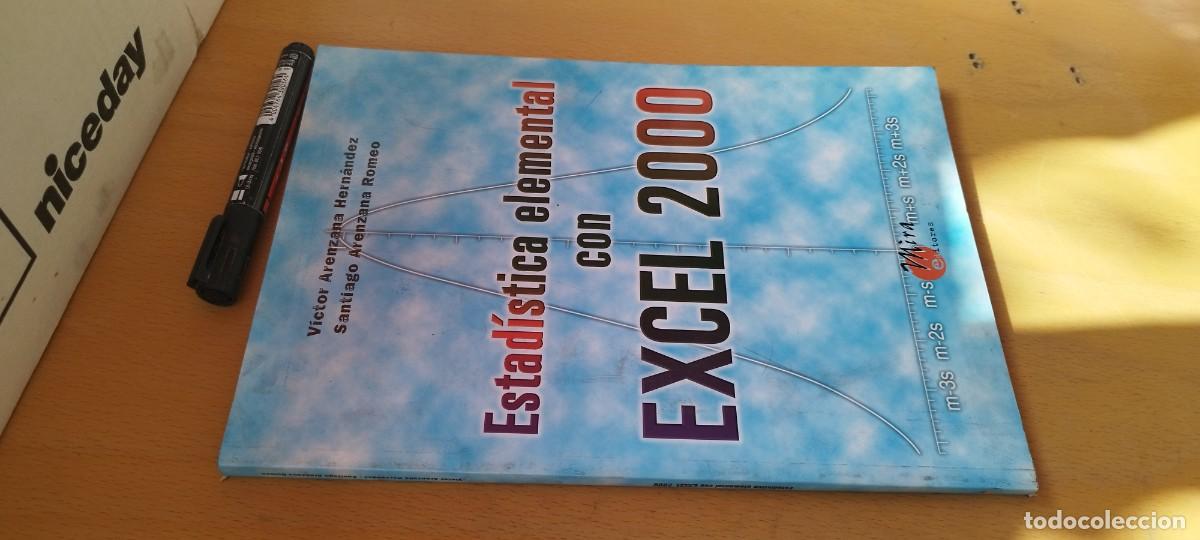 Libros de segunda mano: ESTADISTICA ELEMENTAL CON EXCEL 2000 / VVAA / KARA 21 / MIRA - Foto 1