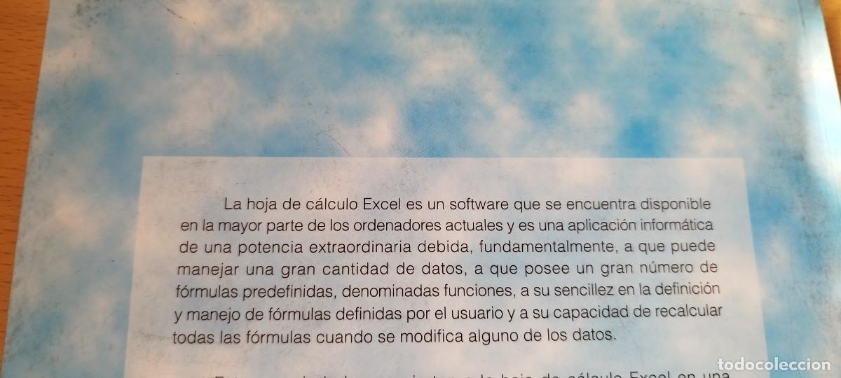 Libros de segunda mano: ESTADISTICA ELEMENTAL CON EXCEL 2000 / VVAA / KARA 21 / MIRA - Foto 7