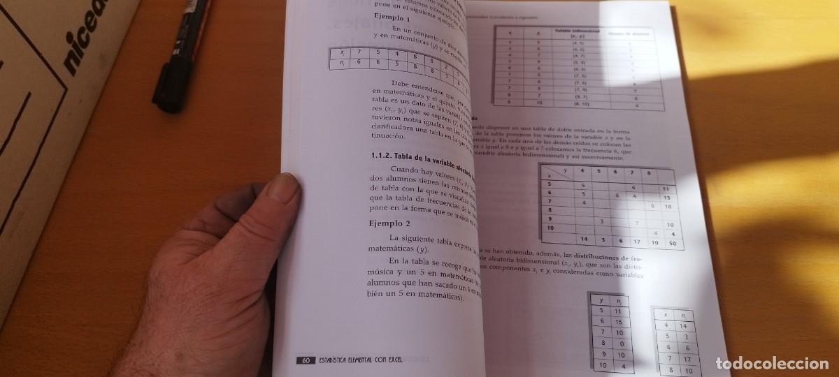 Libros de segunda mano: ESTADISTICA ELEMENTAL CON EXCEL 2000 / VVAA / KARA 21 / MIRA - Foto 11