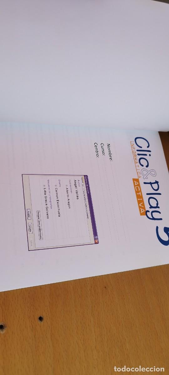 Libros de segunda mano: INFORMATICA BASICA CLIC & PLAY 5 / / KARA 25 / ACTIVA - Foto 4