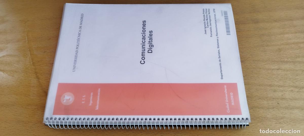 Libros de segunda mano: COMUNICACIONES DIGITALES/RONDA-MU&Ntilde;OZ-JAUREGIZAR/POLITECNICA MADRID/SE&Ntilde;ALES SISTEMAS RADIOCOMUNICACIO