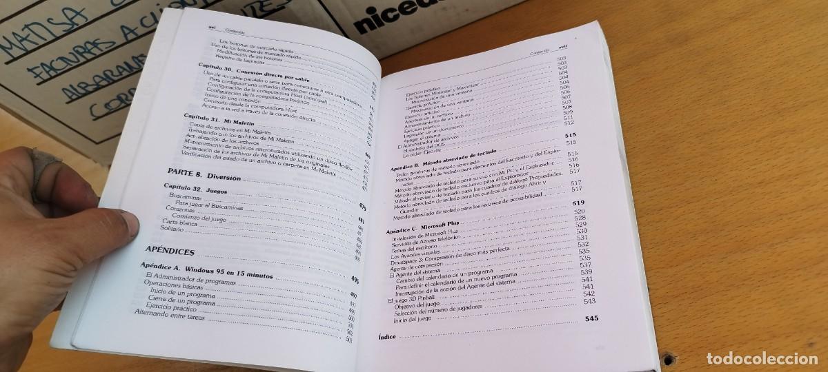 Libros de segunda mano: MICROSOFT WINDOWS 95 / JOSE ANTONIO RAMALHO / KARA 27 / MCGRAWHILL - Foto 13