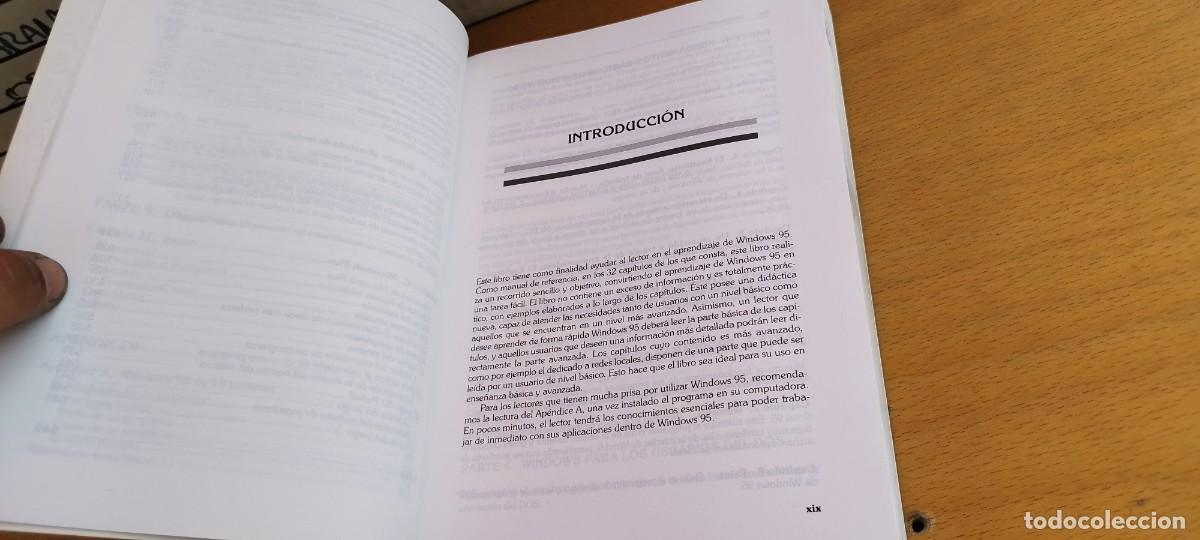 Libros de segunda mano: MICROSOFT WINDOWS 95 / JOSE ANTONIO RAMALHO / KARA 27 / MCGRAWHILL - Foto 14