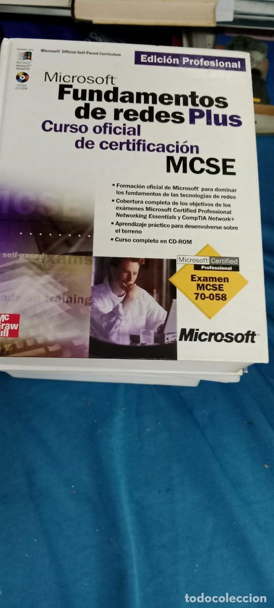 Libros de segunda mano: FUNDAMENTOS DE REDES PLUS MICROSOFT INFORMATICA LIBRO G-40