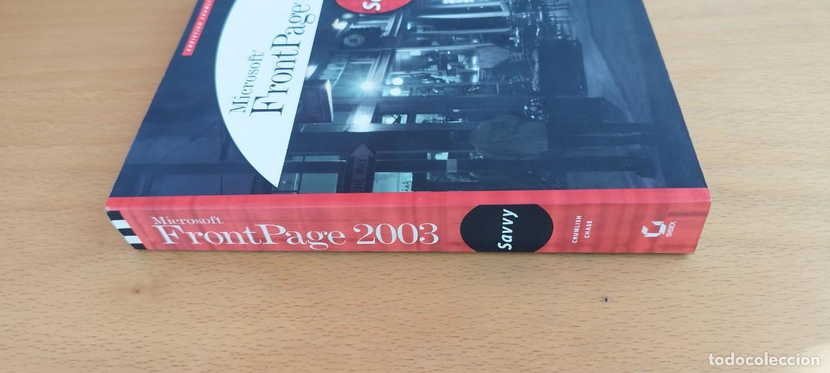 Libros de segunda mano: MICROSOFT FRONT PAGE 2003 / EN INGLES / KARA 28 / SYBEX - Foto 2