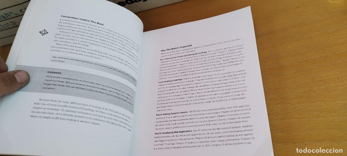 Libros de segunda mano: MICROSOFT FRONT PAGE 2003 / EN INGLES / KARA 28 / SYBEX - Foto 15