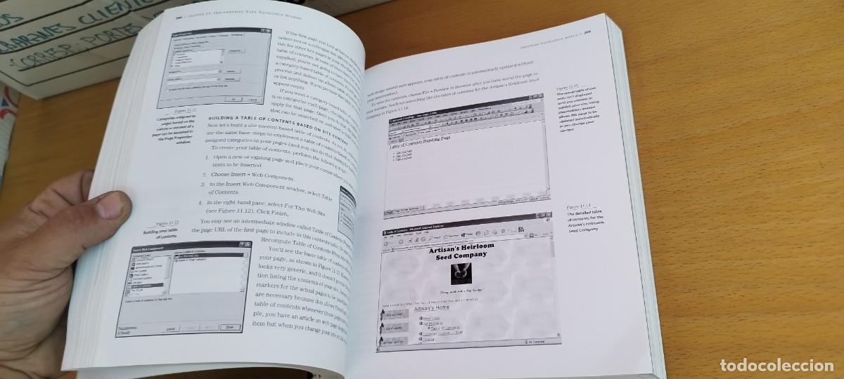 Libros de segunda mano: MICROSOFT FRONT PAGE 2003 / EN INGLES / KARA 28 / SYBEX - Foto 23