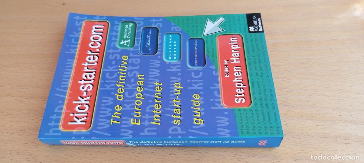 Libros de segunda mano: KICK STARTER/HARPIN/MACMILLAN/ EN INGLES gu&iacute;a definitiva para startups europeas en Internet