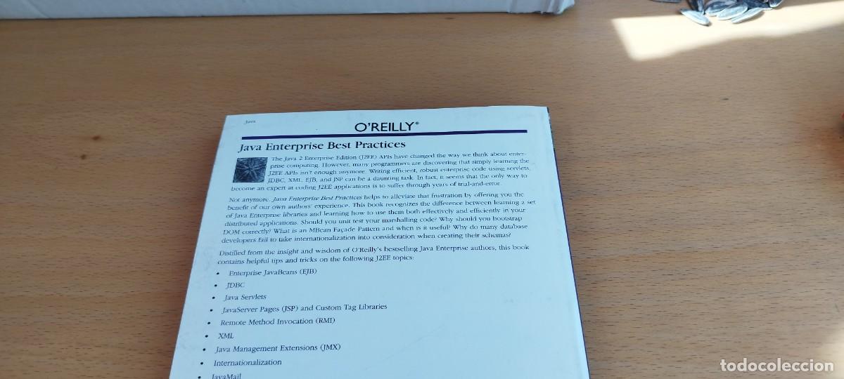 Libros de segunda mano: JAVA ENTERPRISE BEST PRACTICES/O REILLY/EN INGLES;Mejores pr&aacute;cticas de Java Enterprise - Foto 24