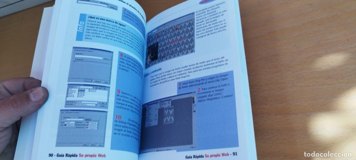 Libros de segunda mano: SU PROPIA WEB / RAINER WERLE / KARA 28 / DATA BECKER - Foto 11