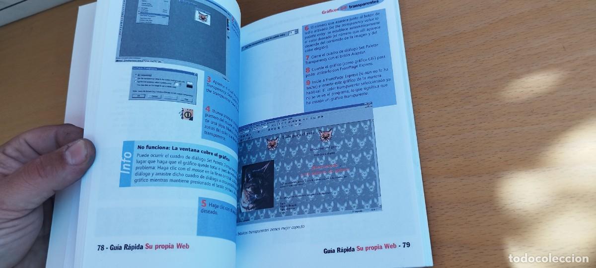 Libros de segunda mano: SU PROPIA WEB / RAINER WERLE / KARA 28 / DATA BECKER - Foto 12