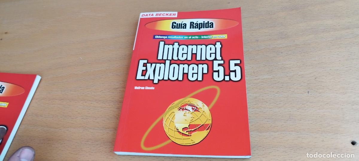 Libros de segunda mano: INTERNET EXPLORER 5.5 / WOLFRAM GIESEKE / KARA 29 / DATA BECKER - Foto 3