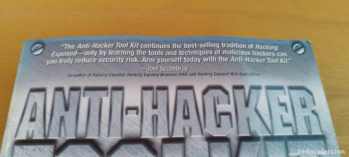 Libros de segunda mano: ANTI HACKER TOOLS/MCGRAW HILL/INGLES: Kit de herramientas antihacker - Foto 3