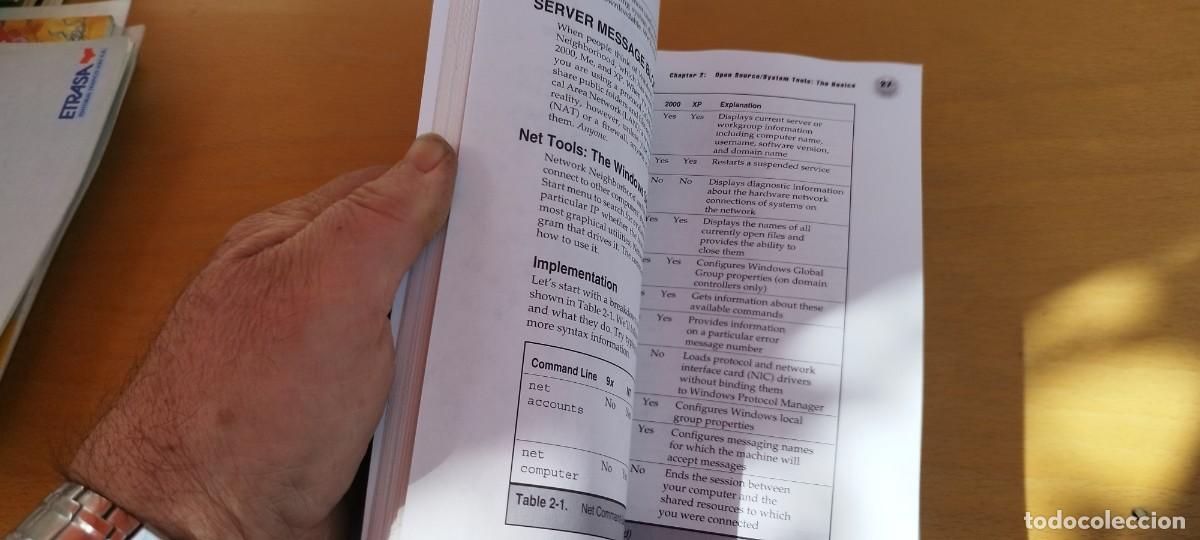 Libros de segunda mano: ANTI HACKER TOOLS/MCGRAW HILL/INGLES: Kit de herramientas antihacker - Foto 17