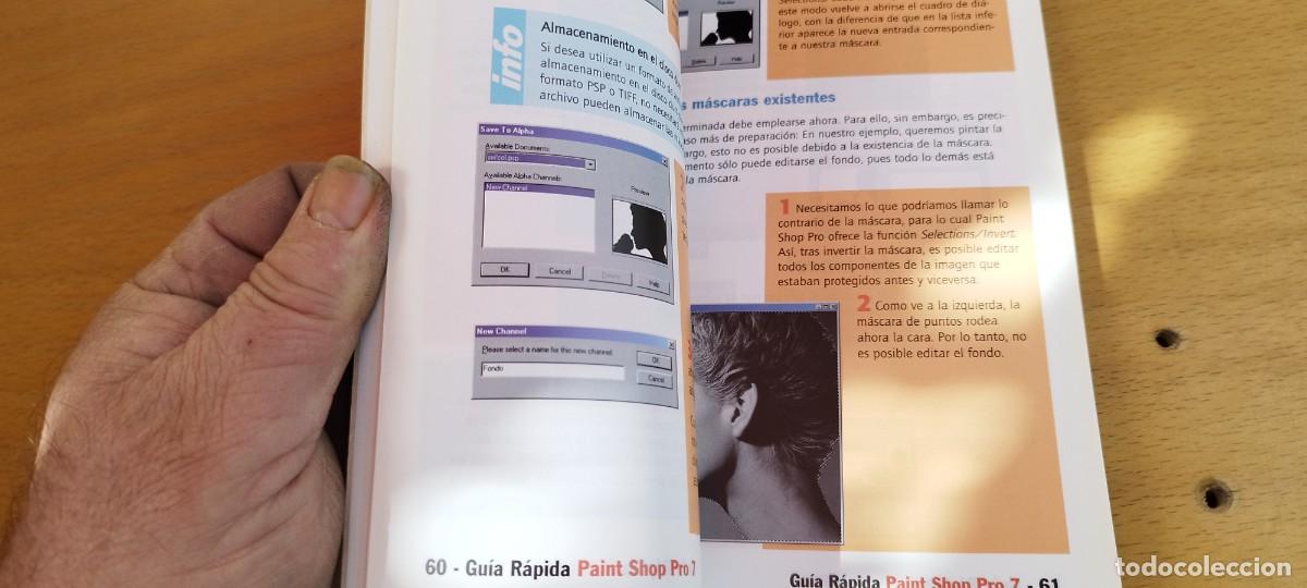Libros de segunda mano: PAINT SHOP PRO 7 / MICHAEL GRADIAS / KARA 31 / DATA BECKER - Foto 11