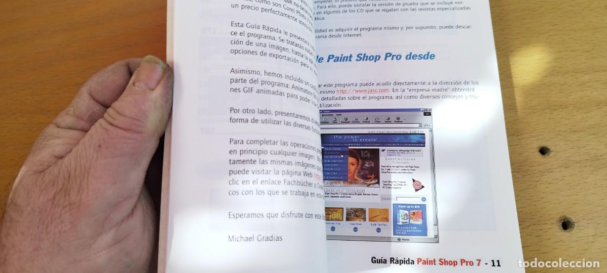 Libros de segunda mano: PAINT SHOP PRO 7 / MICHAEL GRADIAS / KARA 31 / DATA BECKER - Foto 14