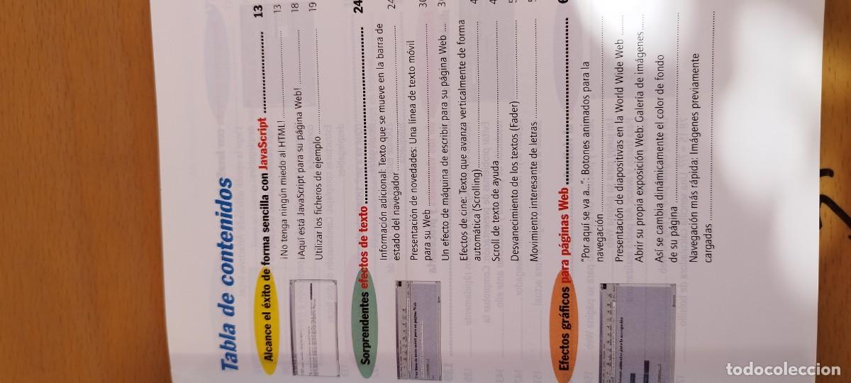 Libros de segunda mano: MEJORE SU WEB CON JAVASCRIPT / BERND ZOLLER / KARA 31 / DATA BECKER - Foto 11