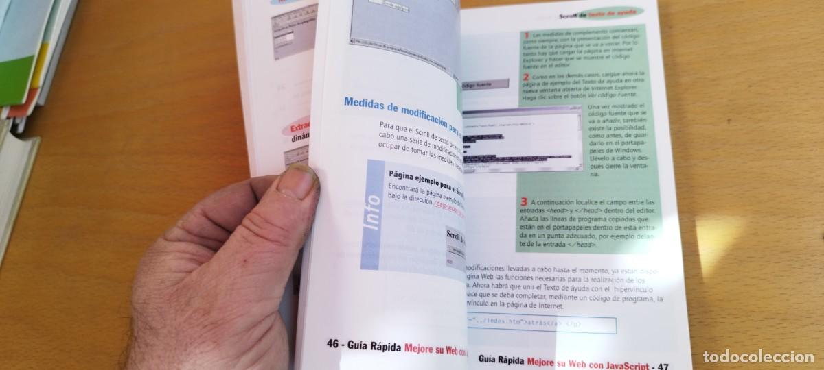 Libros de segunda mano: MEJORE SU WEB CON JAVASCRIPT / BERND ZOLLER / KARA 31 / DATA BECKER - Foto 17