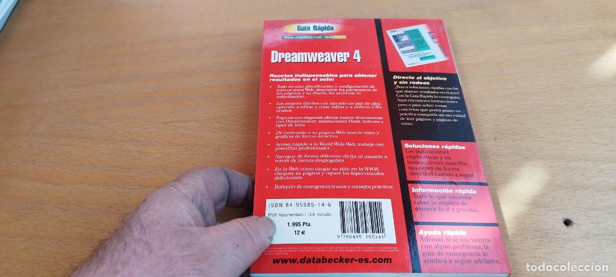 Libros de segunda mano: DREAMWEAVER 4 / MICHAEL GRADIAS / KARA 31 / DATA BECKER - Foto 4