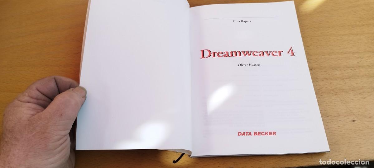 Libros de segunda mano: DREAMWEAVER 4 / MICHAEL GRADIAS / KARA 31 / DATA BECKER - Foto 7