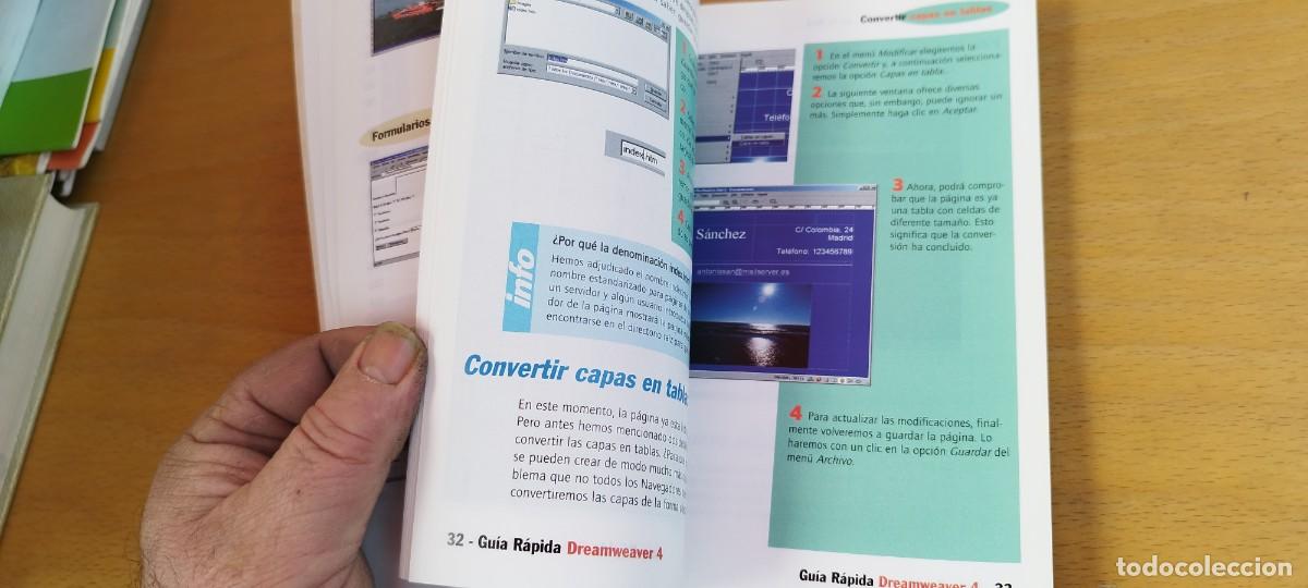 Libros de segunda mano: DREAMWEAVER 4 / MICHAEL GRADIAS / KARA 31 / DATA BECKER - Foto 19