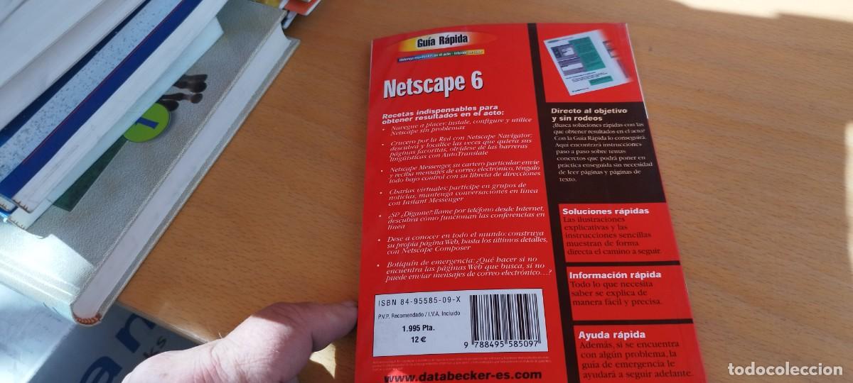 Libros de segunda mano: NETSCAPE 6 / MARK TORBEN RUDOLPH / KARA 31 / DATA BECKER - Foto 3