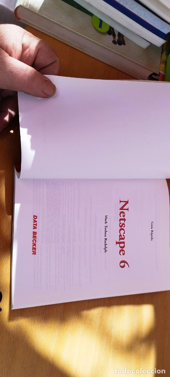 Libros de segunda mano: NETSCAPE 6 / MARK TORBEN RUDOLPH / KARA 31 / DATA BECKER - Foto 6