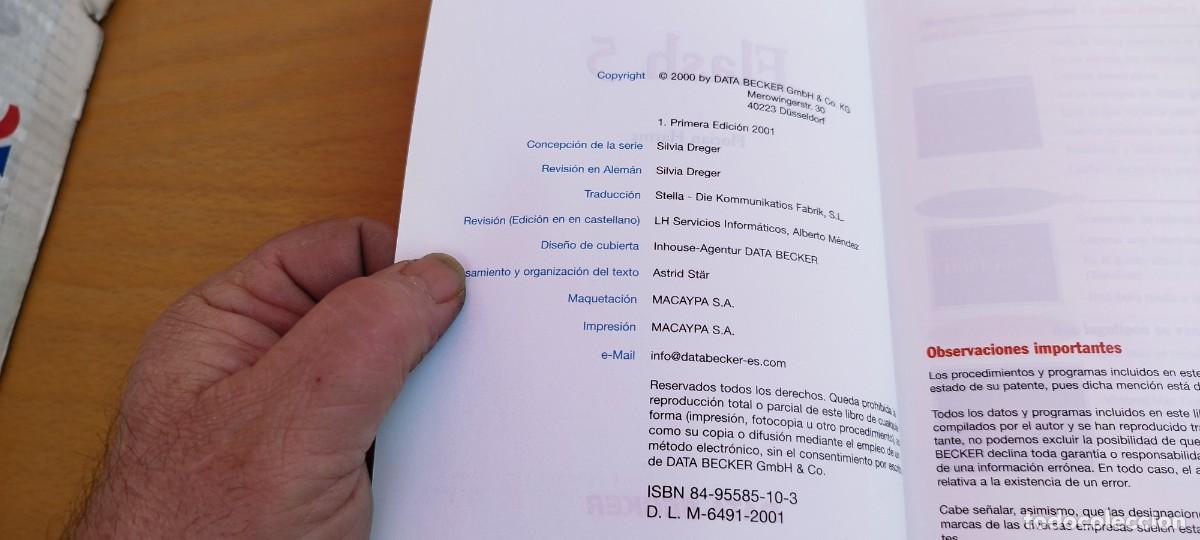 Libros de segunda mano: FLASH 5 / FLORIAN HARMS / KARA 31 / DATA BECKER - Foto 10