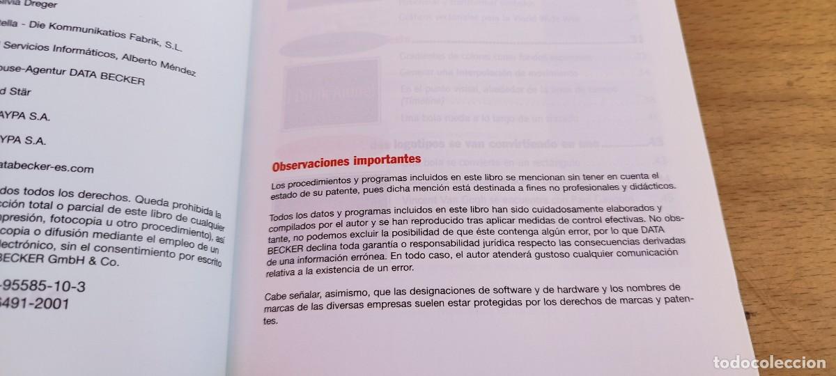 Libros de segunda mano: FLASH 5 / FLORIAN HARMS / KARA 31 / DATA BECKER - Foto 11