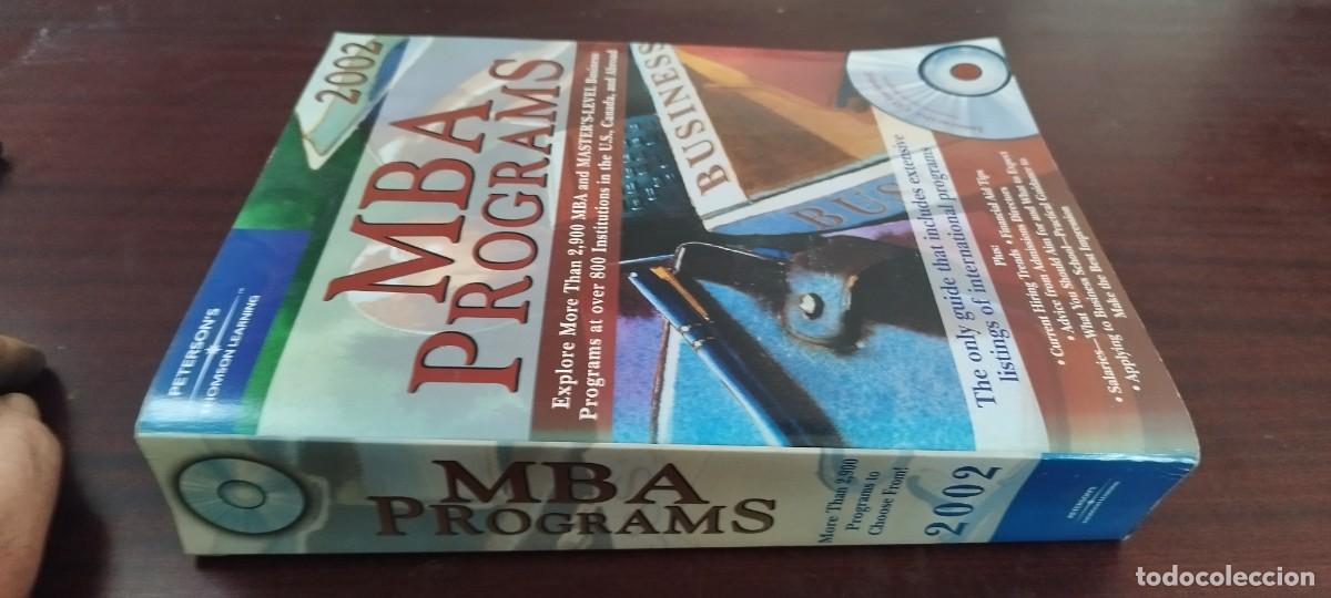 Libros de segunda mano: MBA PROGRAMS 2002 / PETERSON&acute;S / PU-SA-7/EN INGLES - Foto 1