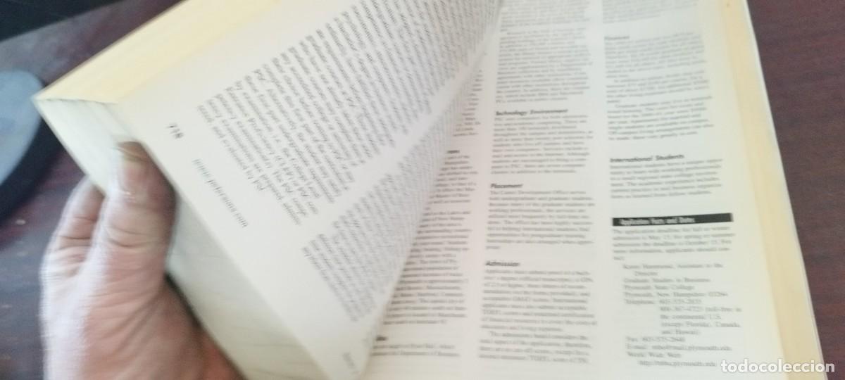 Libros de segunda mano: MBA PROGRAMS 2002 / PETERSON&acute;S / PU-SA-7/EN INGLES - Foto 6