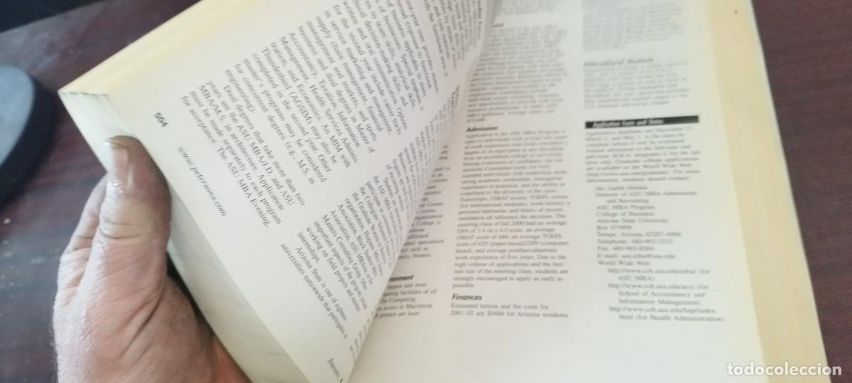 Libros de segunda mano: MBA PROGRAMS 2002 / PETERSON&acute;S / PU-SA-7/EN INGLES - Foto 8