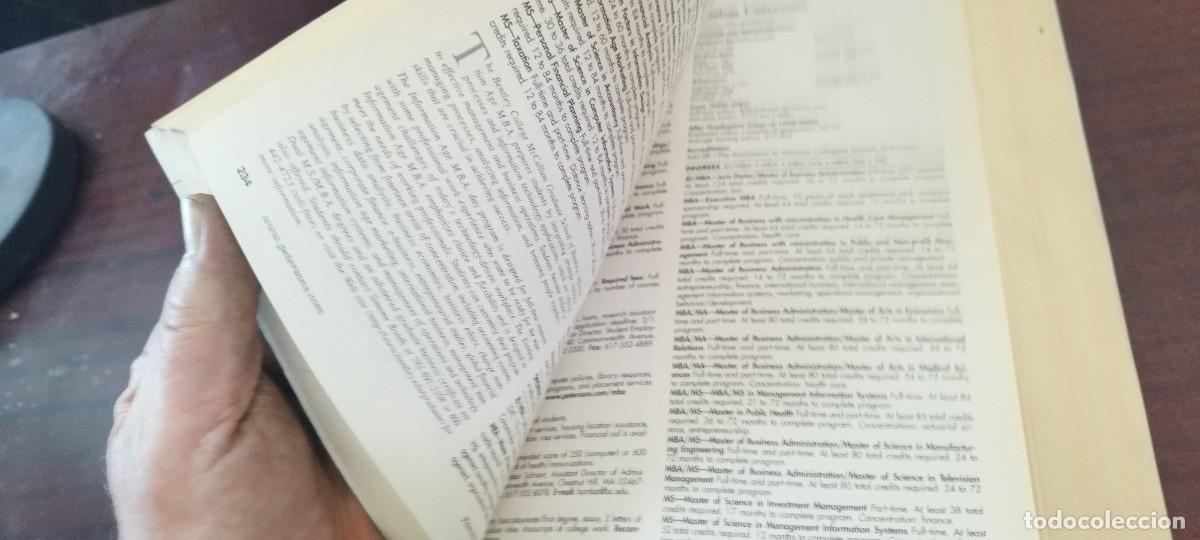 Libros de segunda mano: MBA PROGRAMS 2002 / PETERSON&acute;S / PU-SA-7/EN INGLES - Foto 10