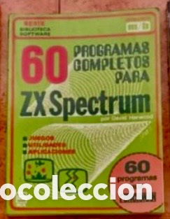 Libros de segunda mano: LIBRO 60 PROGRAMAS COMPLETOS PARA ZX SPECTRUM COLECCI&Oacute;N M/B EDICIONES T&Eacute;CNICAS. - Foto 1