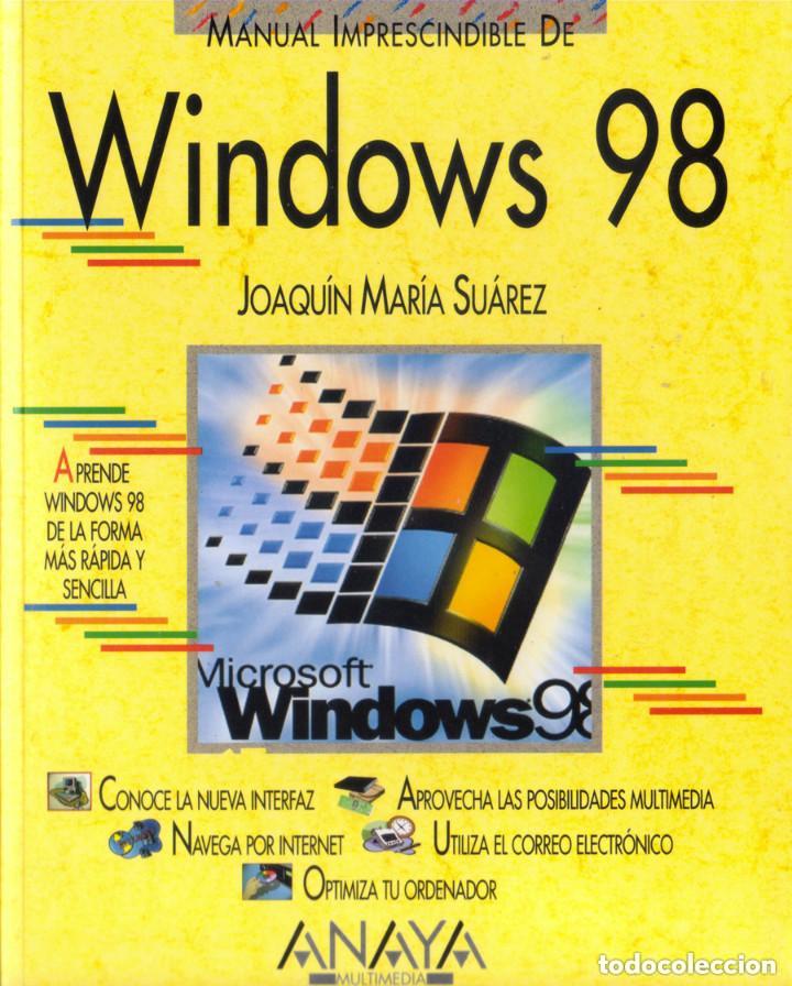 Libros de segunda mano: MANUAL WINDOWS 98 - EDICIONES ANAYA - NUEVO - Foto 1