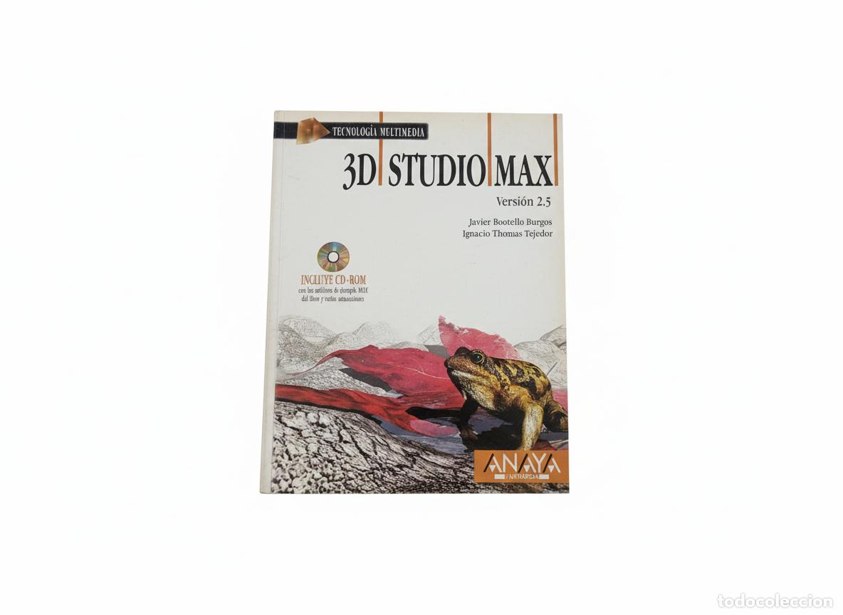 Libros de segunda mano: Libro manual 3D Studio Max V.2.5
