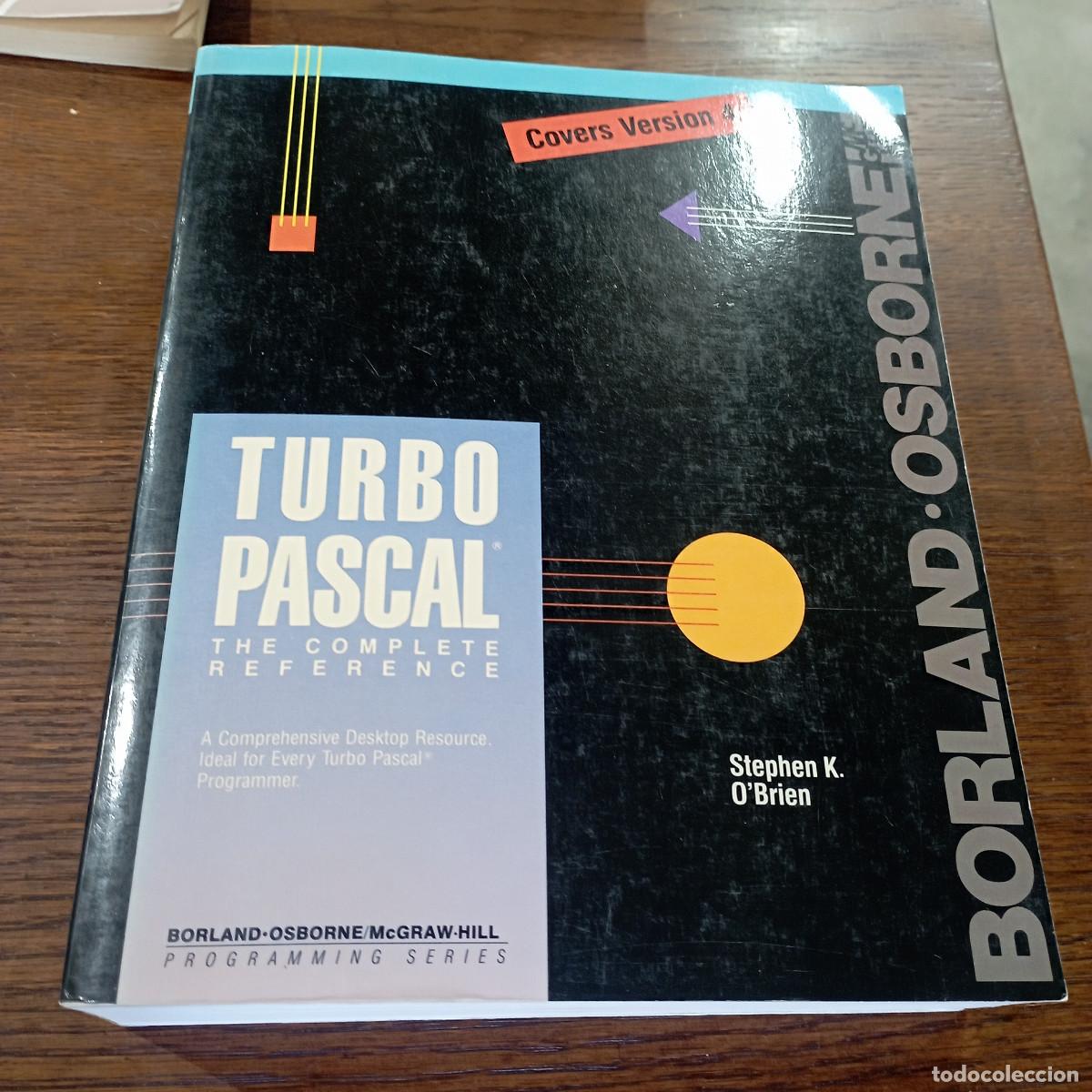 Libros de segunda mano: TURBO PASCAL , BORLAND OSBORNE - McGRAW-HILL - TI1
